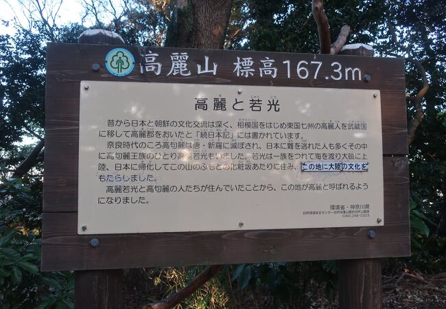 高来神社のすぐ裏に登山口があります