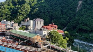 黒部峡谷トロッコ電車駅前　フィール宇奈月