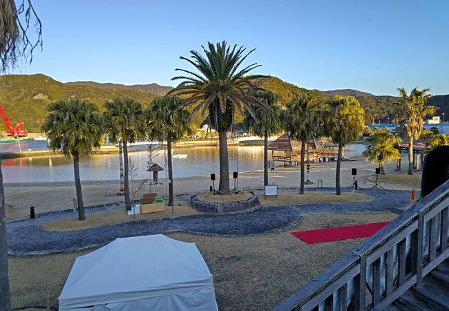 トレイルラン大会の会場