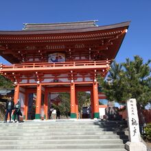 鵜戸神社の門です