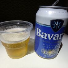 ビールもいただけました