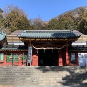 中禅寺湖畔に鎮座する二荒山神社中宮祠