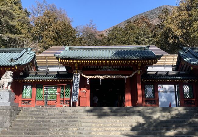 二 荒山 神社 安い 中宮 祠 バス