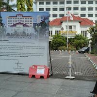 工事中で入れず