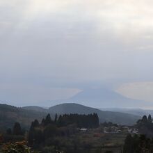 これが最後に見た「霧島神宮展望台」からの桜島