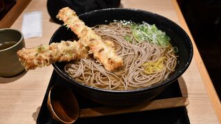 名古屋地下街のお蕎麦屋さん