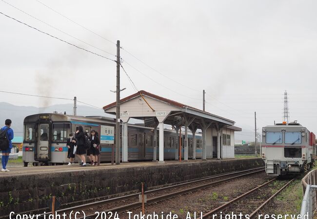 駅舎は無くなりました