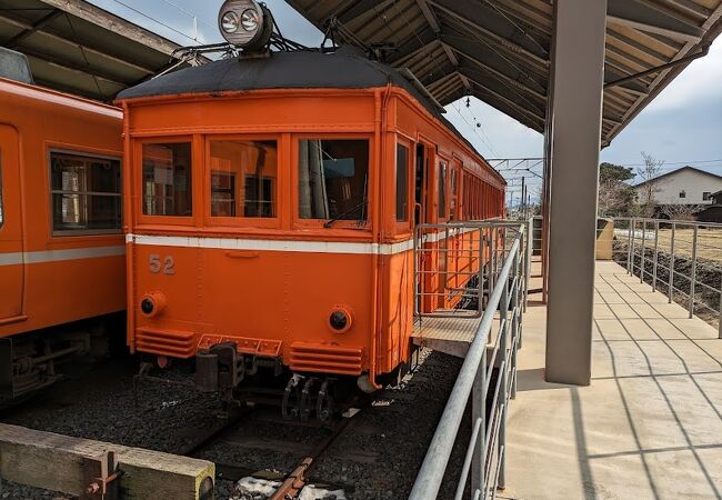 歴史を感じる電車