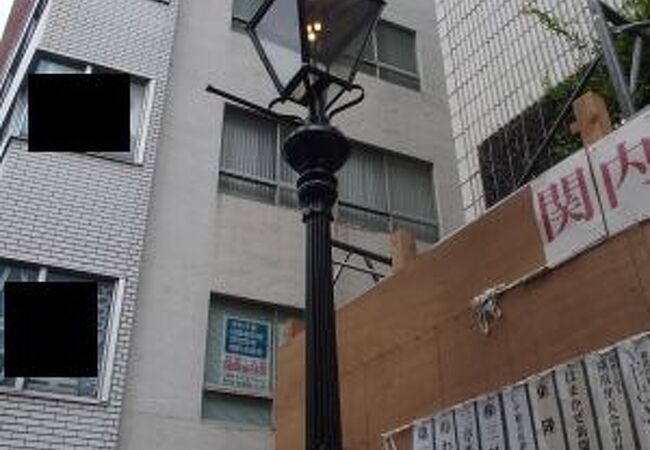 日本で最初のガス灯