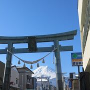 富士山登山道の入り口