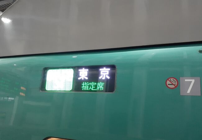 2023年２月26日の新函館北斗14時48分発はやぶさ34号東京行きの様子について