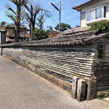 《観音寺》築地塀