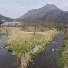 大分川の眺め 