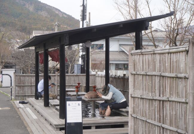 由布院駅足湯