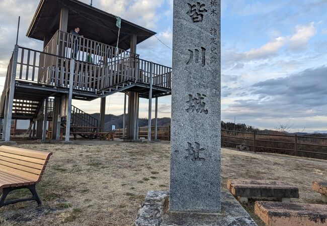 皆川城址