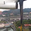 台湾東部へは鉄道より飛行機。ユニー航空はパスポートだけでチェックインで簡単。