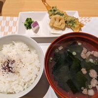 天ぷらとご飯