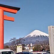 桜と富士山