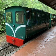 イグアス国立公園内 トロッコ列車