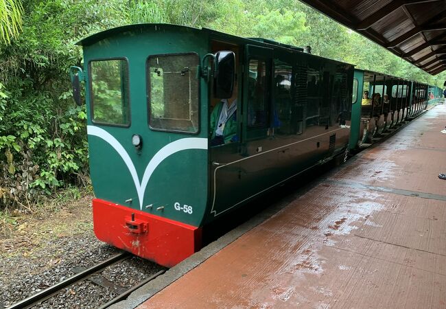 イグアス国立公園内 トロッコ列車