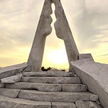 大理石の庭園の『未来心の丘』