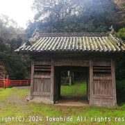 立江寺へは義経街道で