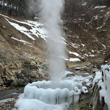 渋の地獄谷噴泉