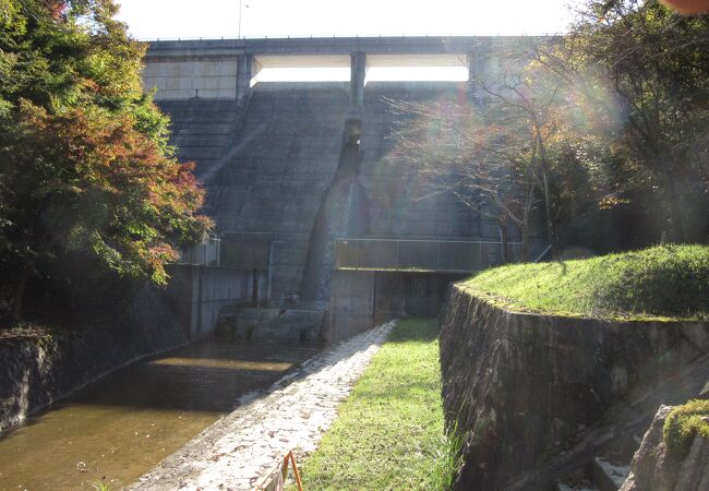 播磨科学公園都市開発で切り開いた丘陵地からの洪水を懸念して造られたダム「長谷（ナガタニ）ダム」