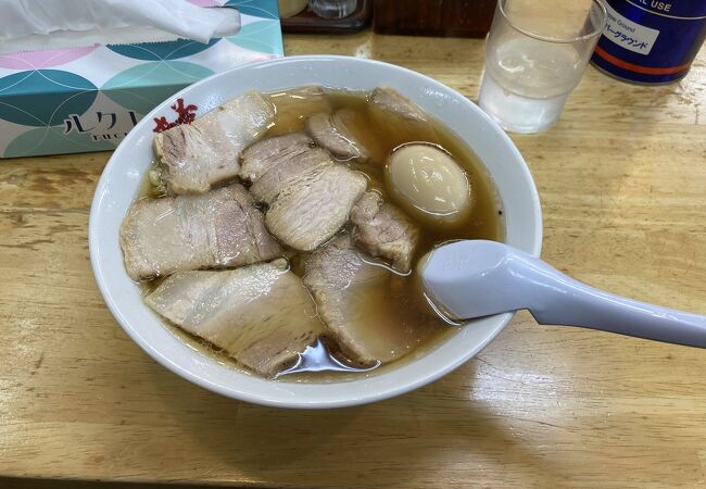 夜遅くまでやってる喜多方ラーメン