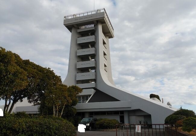九十九里浜をのぞむ展望塔