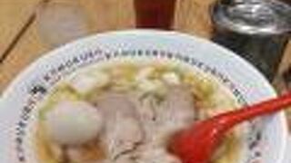 あっさりで好きなラーメンやさん