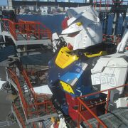 GUNDAM-DOCK TOWERで見学