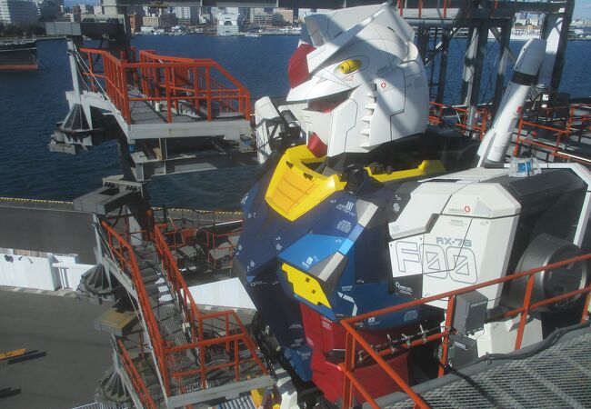 GUNDAM-DOCK TOWERで見学