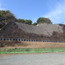 崩れたままの 東十八間櫓（やぐら）