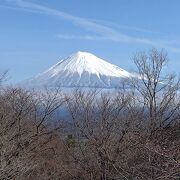 雨上がりで絶景富士山