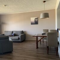 広々リビングから海が見えます