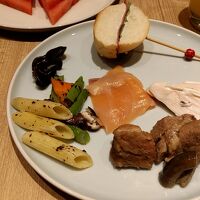 朝食ビュッフェ
