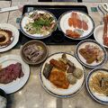 夕食ビッフェが美味しかった