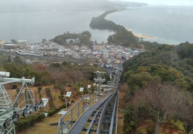 海岸風景が富んでいる天橋立も