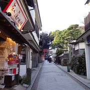 江島神社の参道です