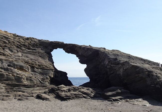 自然の凄さを感じられる城ケ島の景勝地