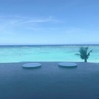 ホテルからのビーチ