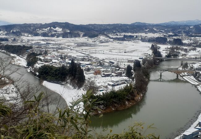 かつては大江氏の居城だった城跡です