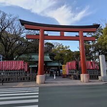 大歳御祖神社の鳥居