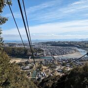 ３分で山頂へ到着します