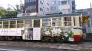 路面電車(とさでん交通)