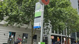 メルボルンを一周しているトラム