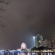 夜景が綺麗でした。