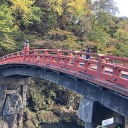 大谷川に架かる神橋