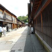 金沢のお茶屋の名残り